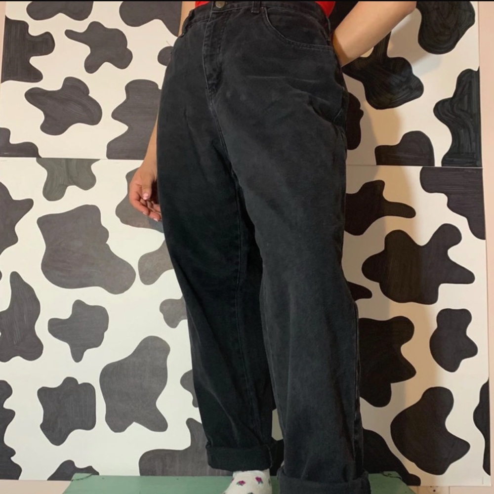 vintage black jeans